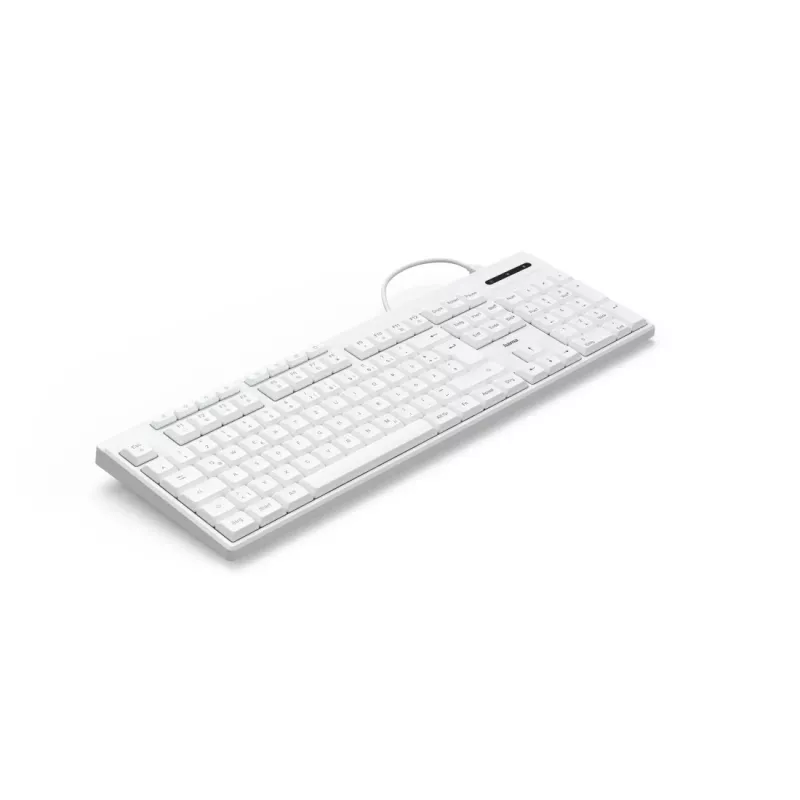 Hama CK-200 tastatūra Mājai/Birojam USB QWERTZ vācu balta