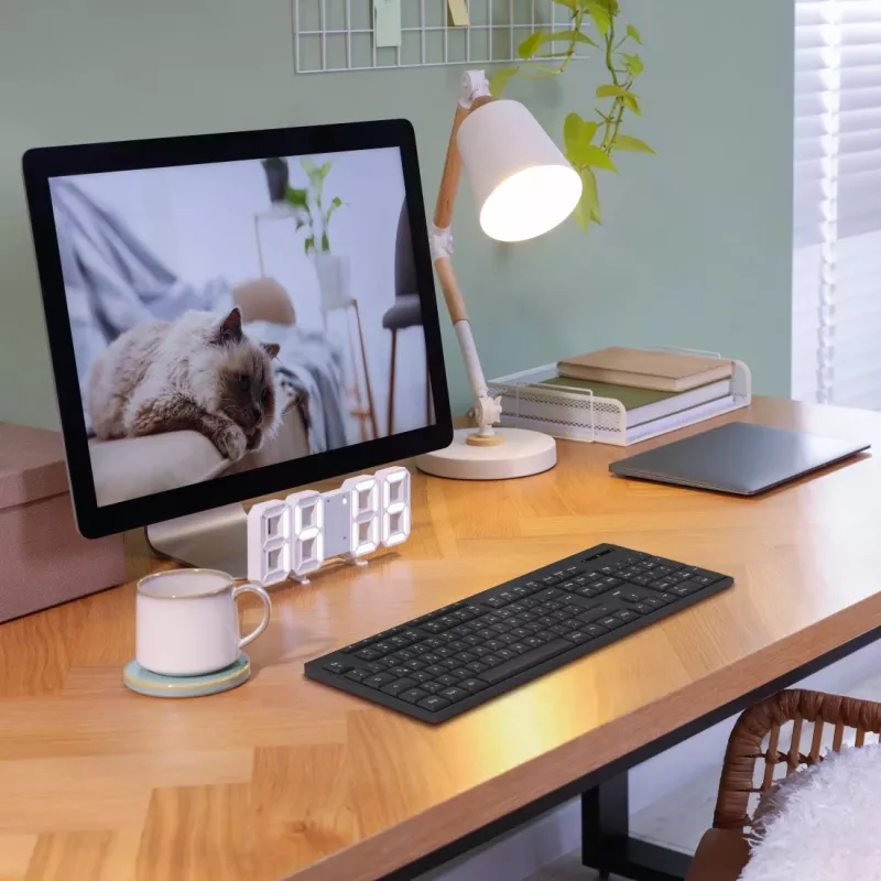 Hama WK-200 tastatūra mājai/birojam RF Wireless QWERTZ vācu Melna