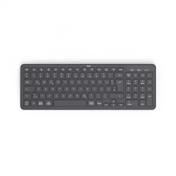 Hama WK-300 tastatūra Mājai/Birojam RF Wireless + Bluetooth QWERTZ vācu Melna