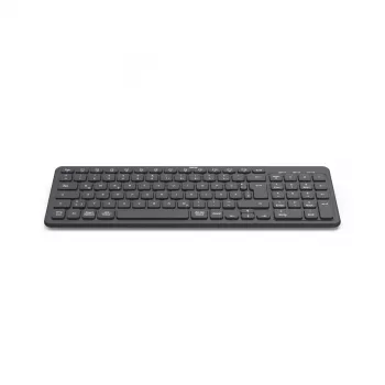 Hama WK-300 tastatūra Mājai/Birojam RF Wireless + Bluetooth QWERTZ vācu Melna