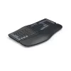 Hama WK-900 Ergo tastatūra Mājai/Birojam RF Wireless + Bluetooth QWERTZ Vācu Melna, Zila, Tumši pelēka