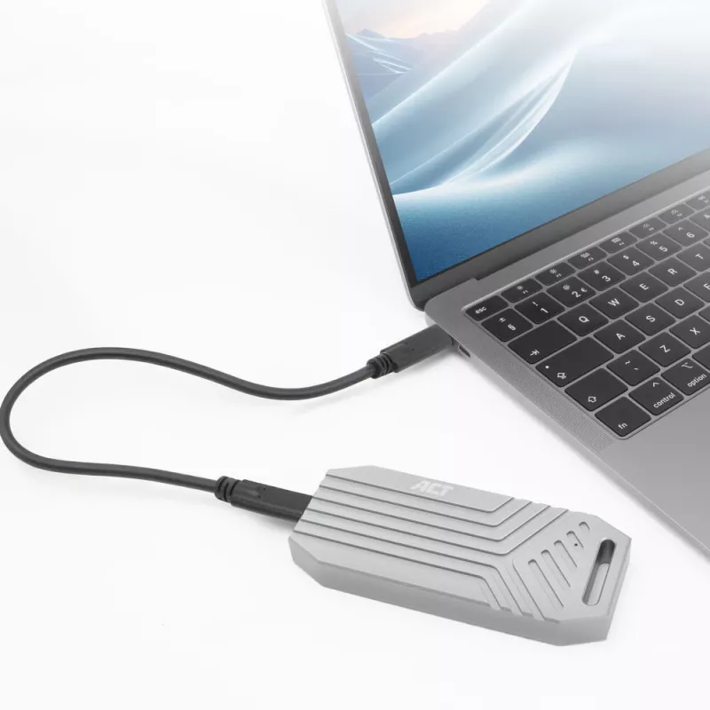 ACT USB 40Gbps M.2 2280 NVMe / PCIe SSD korpuss, bez instrumentiem