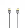 Hama 00205449 HDMI kabelis 1,5 m HDMI veids A (standarta) Melns, Pelēks