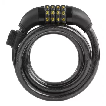 Hama 00178135 velosipēda slēdzene melna 1200 mm kabeļa slēdzene