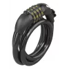 Hama 00178135 velosipēda slēdzene melna 1200 mm kabeļa slēdzene