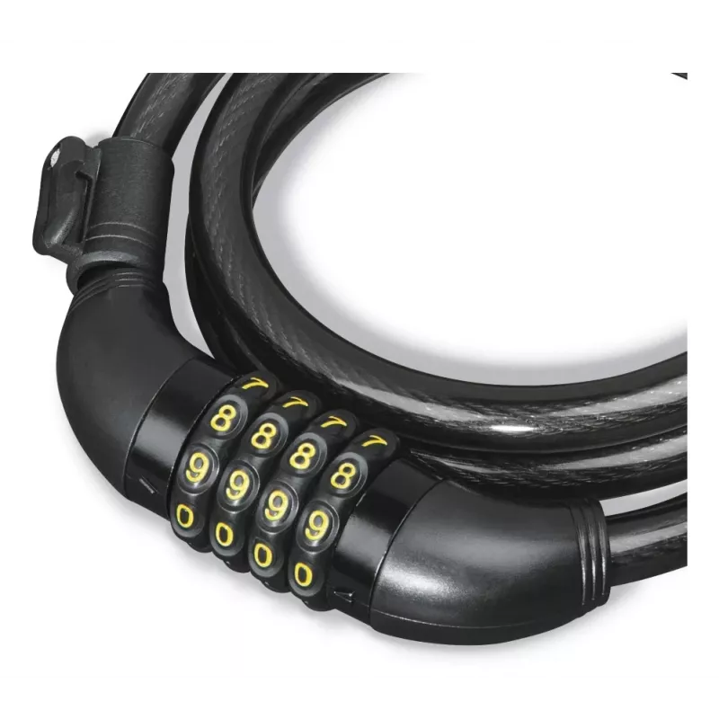 Hama 00178135 velosipēda slēdzene melna 1200 mm kabeļa slēdzene