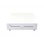 Kases atvilktne EQUIP 351011, manuāla/automātiska POS atvilktne, 4 banknošu / 8 monētu nodalījumi, metāla, balta, 420×405×110 mm