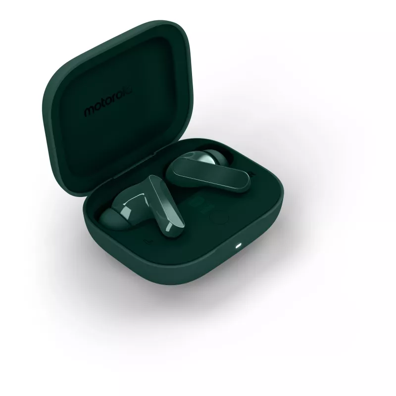 Motorola Moto Buds Bass austiņas True Wireless Stereo (TWS) Ievietojamās Zvani/Mūzika Bluetooth Zaļa