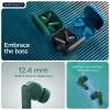 Motorola Moto Buds Bass austiņas True Wireless Stereo (TWS) Ievietojamās Zvani/Mūzika Bluetooth Zaļa