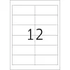 Pašlīmējošā printera uzlīme HERMA Labels Premium A4 97x42.3 mm