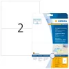 Pašlīmējošā printera etiķete HERMA Labels caurspīdīga matēta A4 210x148 mm plēve