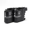 Brother LC123BK 2-pack, melna, pigmenta bāzes tinte, 1 gab., 600 lpp., 600 lpp., Daudzpaka