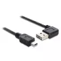 USB kabelis DeLOCK 5m USB 2.0 A - miniUSB v/v 83381 Melns