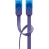 Plakans Patches Kabelis Goobay CAT 6A U/UTP Violets 1m