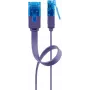Plakans Patches Kabelis Goobay CAT 6A U/UTP Violets 1m