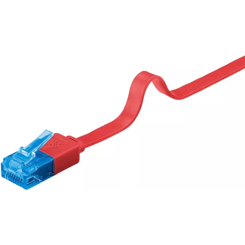 Wentronic CAT6a U/UTP 3m komutācijas kabelis, RJ-45 tēviņš/tēviņš, zelts, U/UTP (96333)