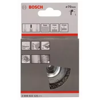 Stiepļu ritenis Bosch 2 608 622 121 7 cm diametrs 6 mm kāts