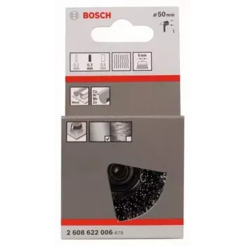 Kausu birste Bosch 2 608 622 006 Diametrs 5 cm stieples biezums 0,3 mm