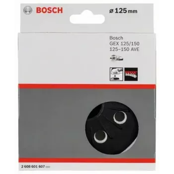 Slīpēšanas paliktnis Bosch 2 608 601 607 125 mm x 125 mm 1 gab.