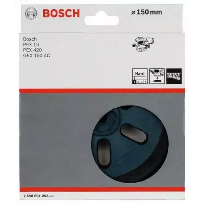Bosch 2 608 601 053 manuālās slīpēšanas piederums Slīpēšanas paliktnis 1 gab.