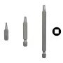 Skrūvgrieža uzgaļu komplekts Bosch Extra-Hart, 3 gab., 25 mm garums, 1/4 collas (6,35 mm) sešstūra kāts