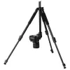 Hama Traveller 163 lodīšu statīvs Digitālās/filmu kameras 3 kājas(-u) Melns