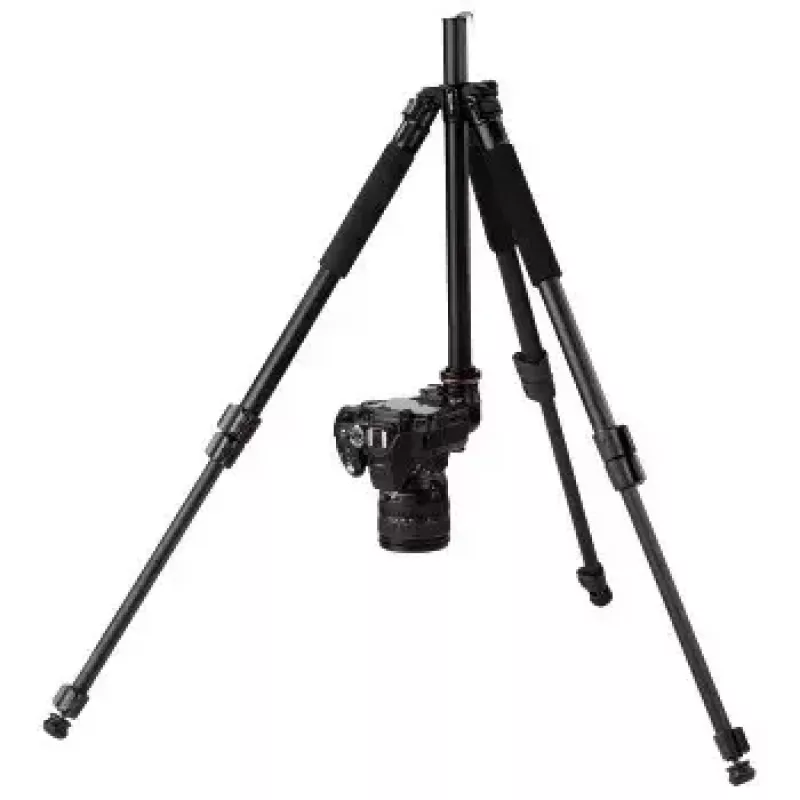 Hama Traveller 163 lodīšu statīvs Digitālās/filmu kameras 3 kājas(-u) Melns