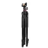 Hama Traveller 163 lodīšu statīvs Digitālās/filmu kameras 3 kājas(-u) Melns