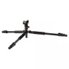 Hama Traveller 163 lodīšu statīvs Digitālās/filmu kameras 3 kājas(-u) Melns