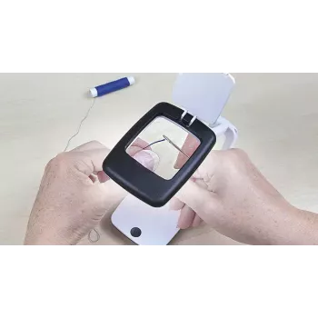 Lupa WEDO 271 75101 melna balta
