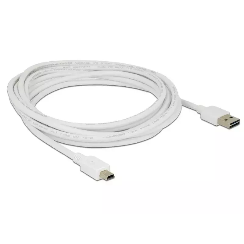 USB kabelis DeLOCK 3m USB2.0-A/USB2.0 Mini-B 85161