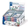 Fineliner Staedtler Pigment Liner 30803-SSB6 zila brūna zaļa oranža sarkana violeta