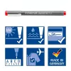 Fineliner Staedtler Pigment Liner 30803-SSB6 zila brūna zaļa oranža sarkana violeta