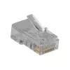 ACT RJ45 (8P/8C) moduļu savienotājs plakanajam kabelim