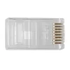 ACT RJ45 (8P/8C) CAT6 modulārs savienotājs apaļajam kabelim ar cietiem vai savītiem vadiem