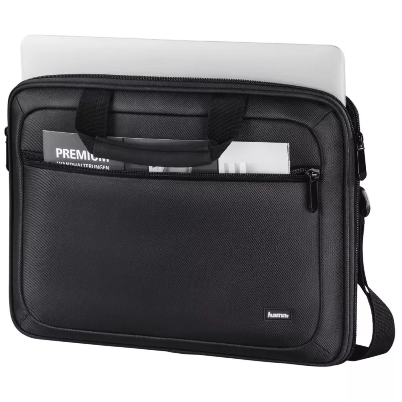 Hama 00101771 portatīvā datora soma 33,8 cm (13,3 collas) portfelis melns