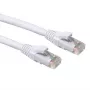 ACT balts 5,00 m U/UTP CAT6A komutācijas kabelis ar aizsargātiem RJ45 savienotājiem