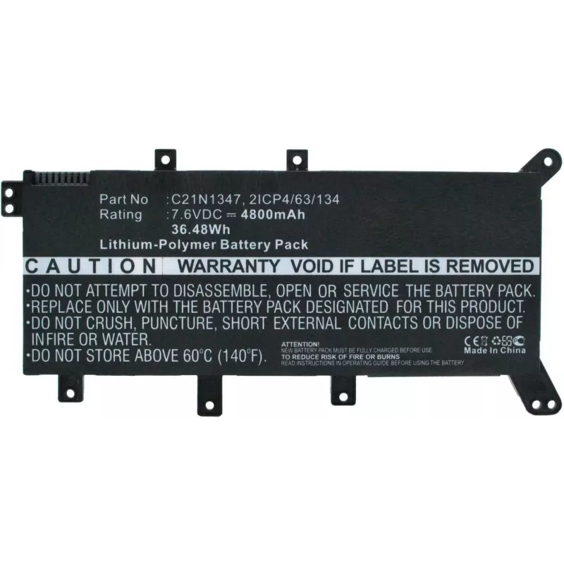 CoreParts Laptop Battery for ASUS, Baterija, ASUS, A555, A555L, DX992, F51, F530, F554, F555, F555L, F555LA-AH51, F555LD
