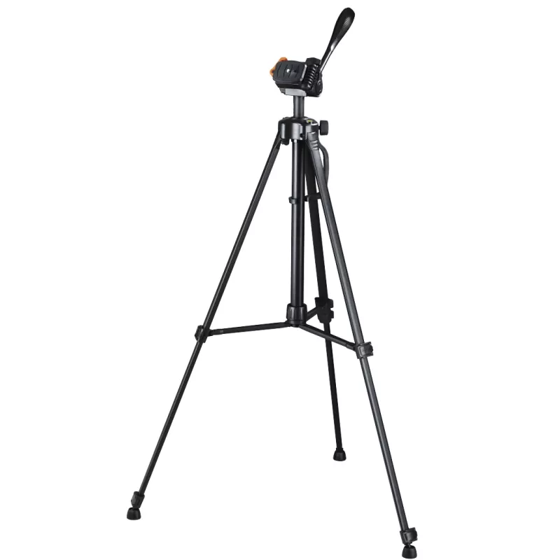 Hama Gamma 153 statīvs, 3 kājas, melns, 3 kg ietilpība, 153 cm augstums