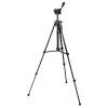 Hama Gamma 153 statīvs, 3 kājas, melns, 3 kg ietilpība, 153 cm augstums