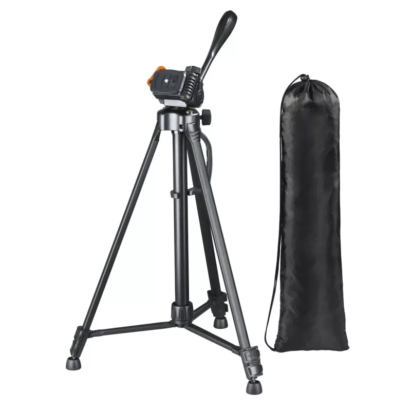Hama Gamma 153 statīvs, 3 kājas, melns, 3 kg ietilpība, 153 cm augstums