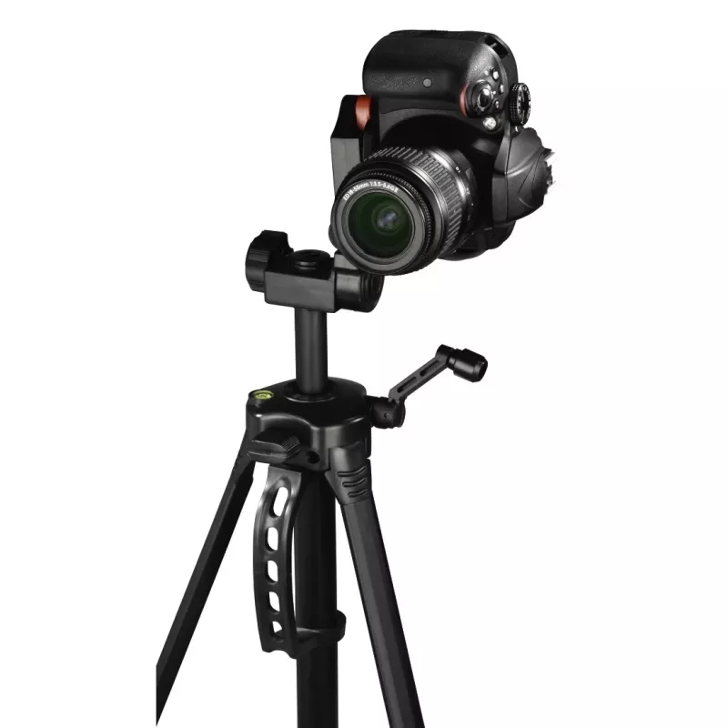 Hama Gamma 153 statīvs, 3 kājas, melns, 3 kg ietilpība, 153 cm augstums