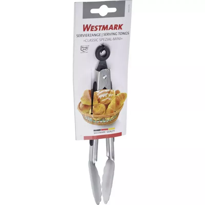 Virtuves knaibles Westmark Classic Spezial Mini 200 mm — nerūsējošais tērauds, TPE rokturi
