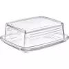 Sviesta trauks Westmark 20852260, taisnstūra stikls, 143×118×55 mm, caurspīdīgs