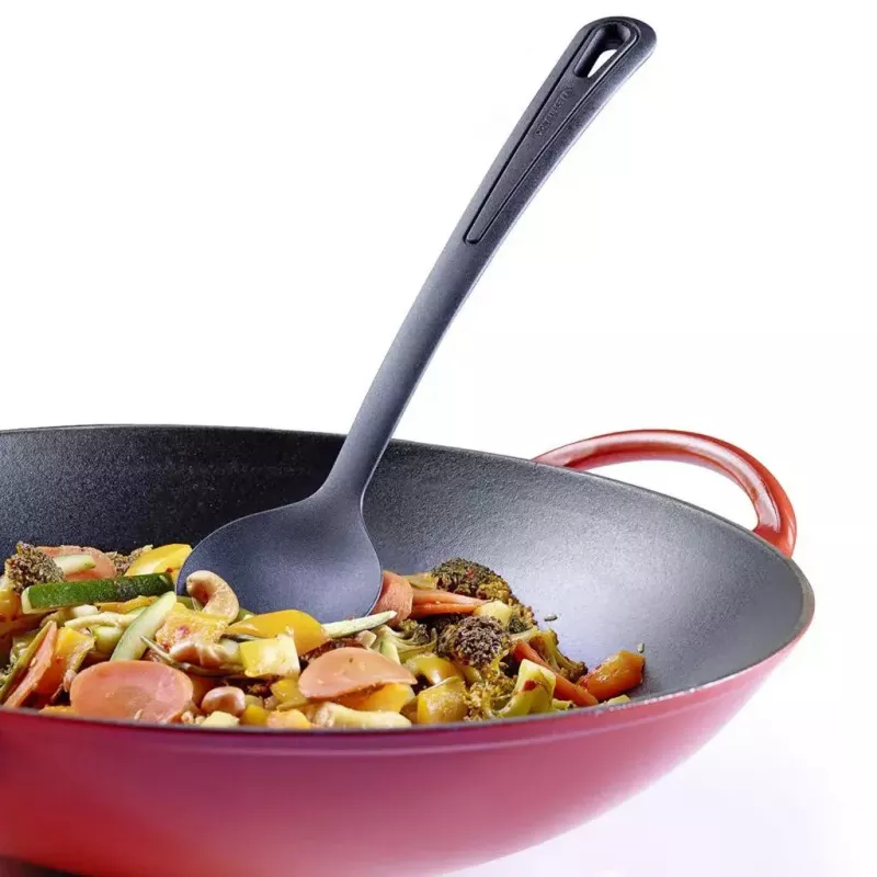 Wok spoon Westmark Gentle Plus, poliamīds, garums 315 mm, platums 72 mm, melna