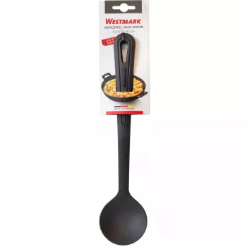 Wok spoon Westmark Gentle Plus, poliamīds, garums 315 mm, platums 72 mm, melna