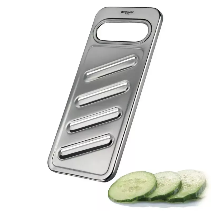 Plakanā rīve Westmark Steel modelis 10062270 — nerūsējošais tērauds, 103 × 10 × 243 mm
