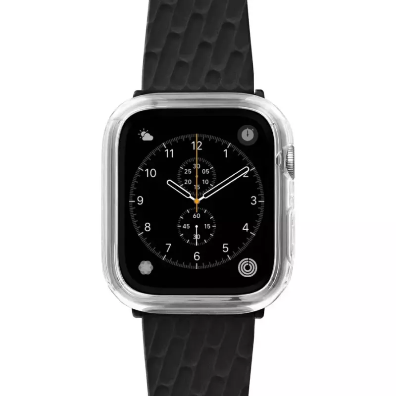 Smartwatch futrālis LAUT Shield Transparent Glass Polycarbonate PC priekš Apple Watch 44/45mm
