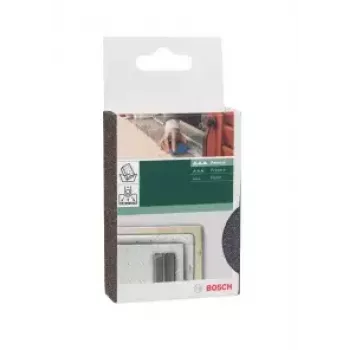 Slīpēšanas sūklis Bosch 2609256346, vidēja graudainība, 69×97×26 mm, 1 gab., melns/zils