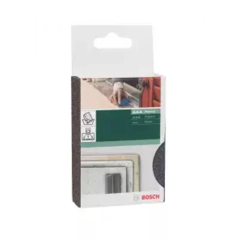Slīpēšanas sūklis Bosch 2609256346, vidēja graudainība, 69×97×26 mm, 1 gab., melns/zils